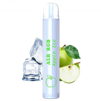 2500 Puffs Nic Salt Disposable Vape 650Mah Rechargeable With RGB Led