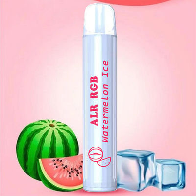 10ml 5% Nicotine Nic Salt Disposable Vape With 2500 Hits RGB Led Light