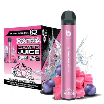2000 Puffs Blue Raspberry Vapes , Disposable Electronic Vape Non Refillable