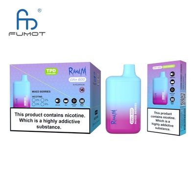 Long Lasting Vape Liquid Electronic Cigarette 2ML RandM Elfin 600