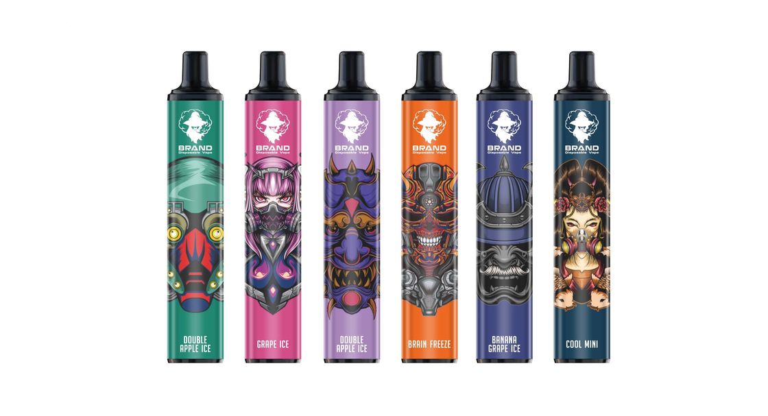 Disposable 1500 Puffs Vapes 850mAh 5.5ML 1.2 Ohm With Mesh Coil