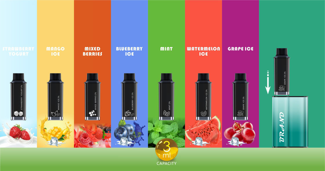 3ml Liquid Electronic Cigarette Vape Pen 400mAh Adjustable Airflow