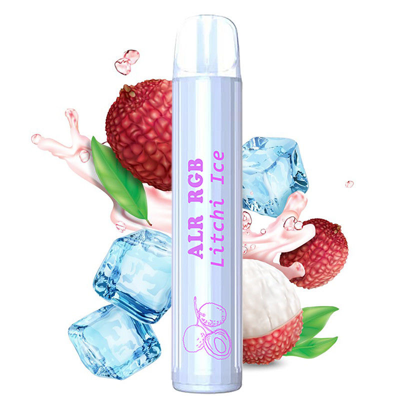 Nic Salt Disposable Rechargeable Vape Pen 650Mah With Led Light OEM