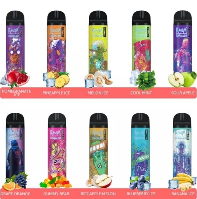 16ML Rechargeable Flavor Disposable Vapes 8000 Puffs Non Refillable