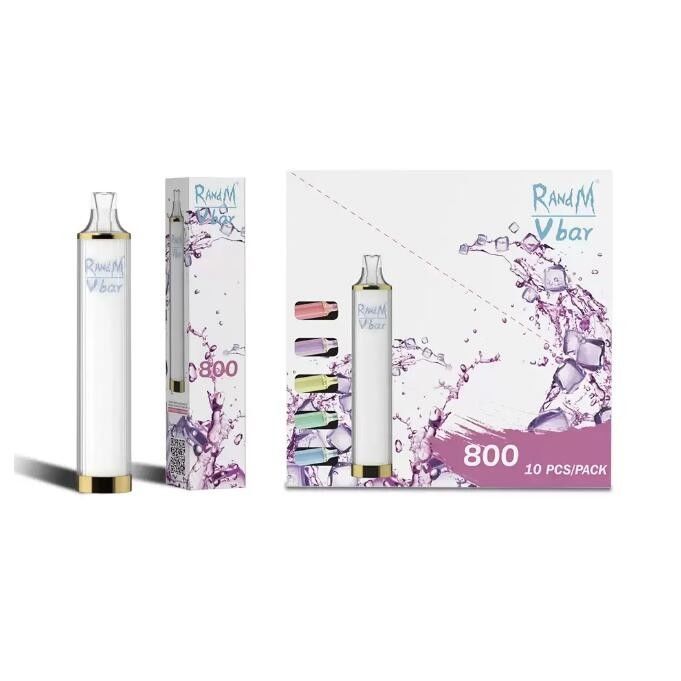 2ml Disposable Vape Pens , RandM Vbar 800 Puffs Flavored Vape Pod