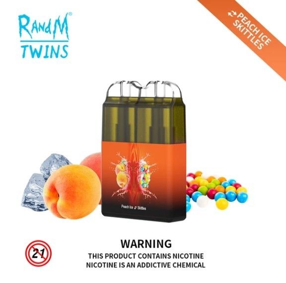 RandM Twins Mini Vape Pen 6000 Puffs 750mAh 11ml With All In One System