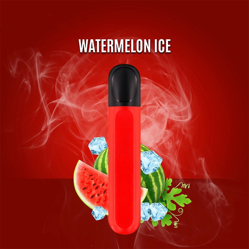 2ml Liquid Disposable 600 Puff Vape Non Rechargeable 370Mah Multi Flavored