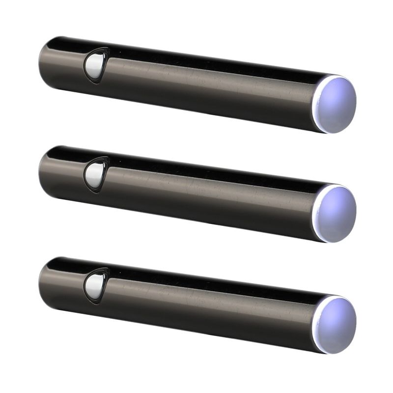 CBD 380mAh USB Vape Battery Rechargeable With Black Bottom Voltage Adjustable