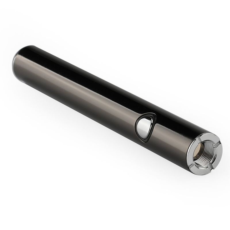 CBD 380mAh USB Vape Battery Rechargeable With Black Bottom Voltage Adjustable