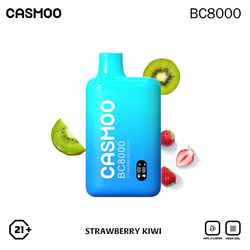 Smart 8000 Puff Vape Casmoo BC8000 Type C Rechargeable Disposable Vape OEM / ODM