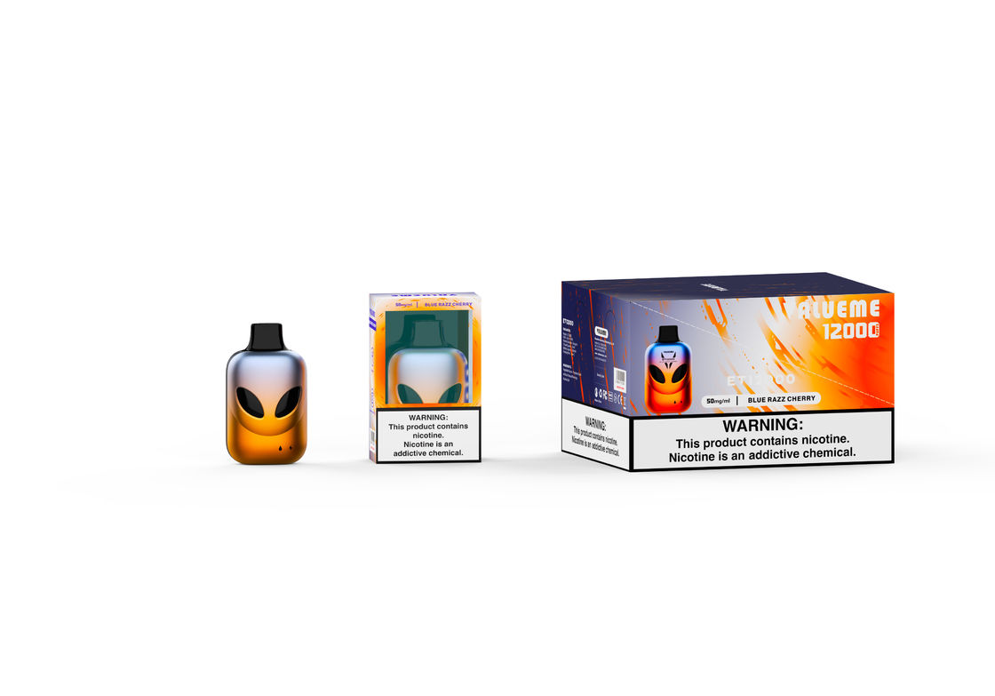 24ml E Liquid Mesh Coil Disposable Vape 12000 Puff Vape Rechargeable Valueme ET12000