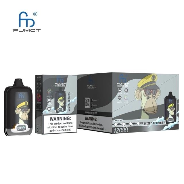 Nicotine Nic Salt Disposable Vape 12000 Puffs 850mah Rechargeable With LED Screen