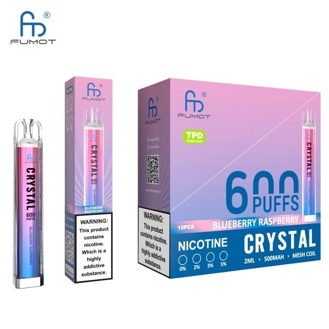 2ml Disposable Vape Pens RandM Crystal 600 Puffs Flavored Vape Pod