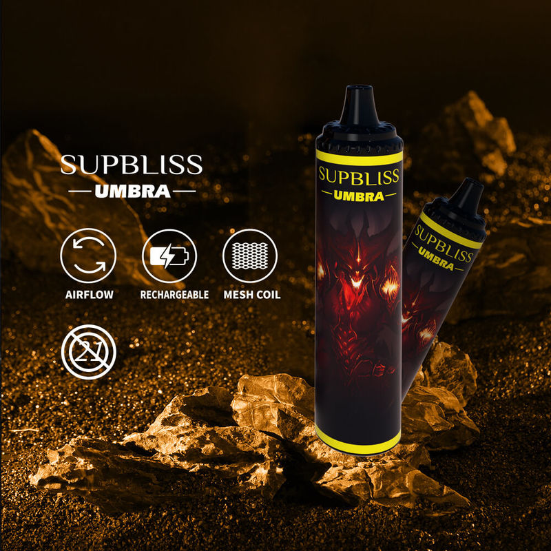 SUPBLISS UMBRA 10000 DISPOSABLE VAPE PEN 20ML Rechargeable Mesh Coil Multi Flavors