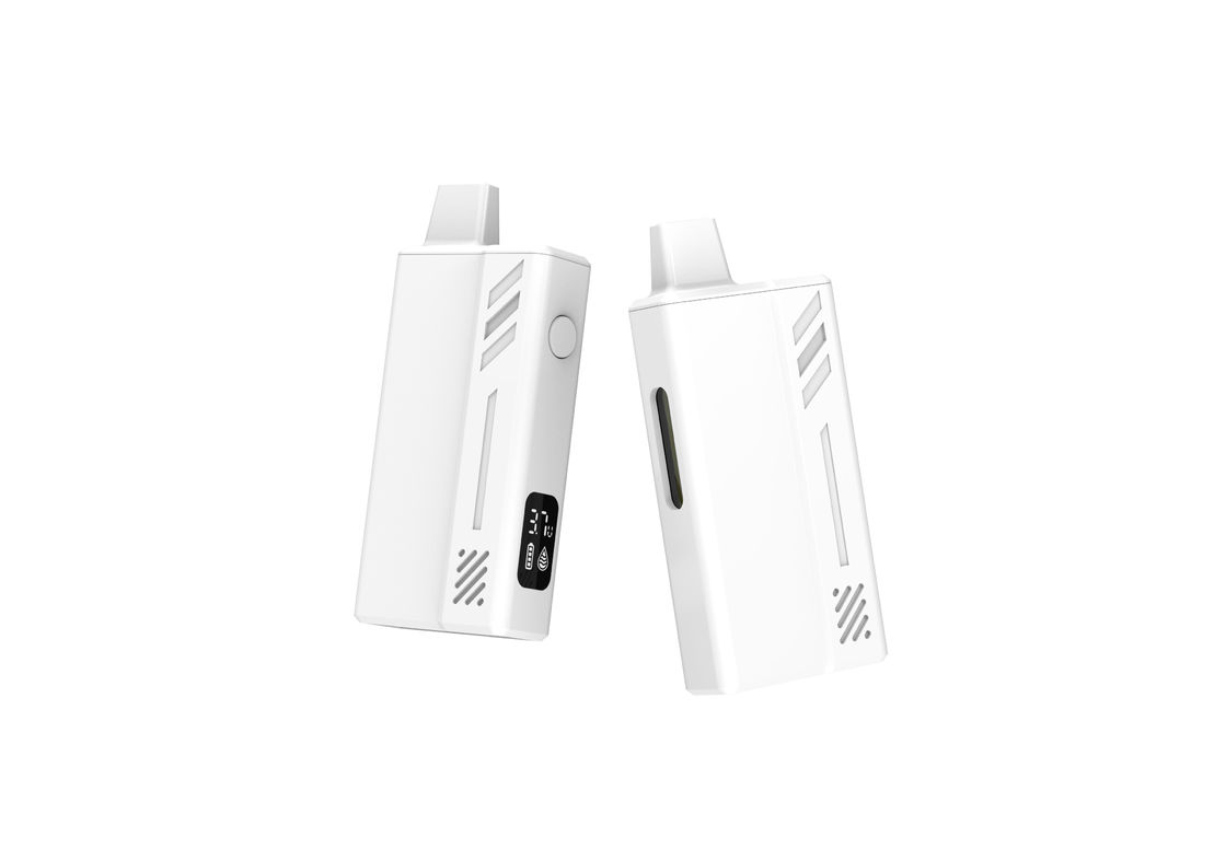 6ML Ceramic Coil CBD Vape Pen Device For D8 D9 D10 THCO HHC THC With Smart Screen Display